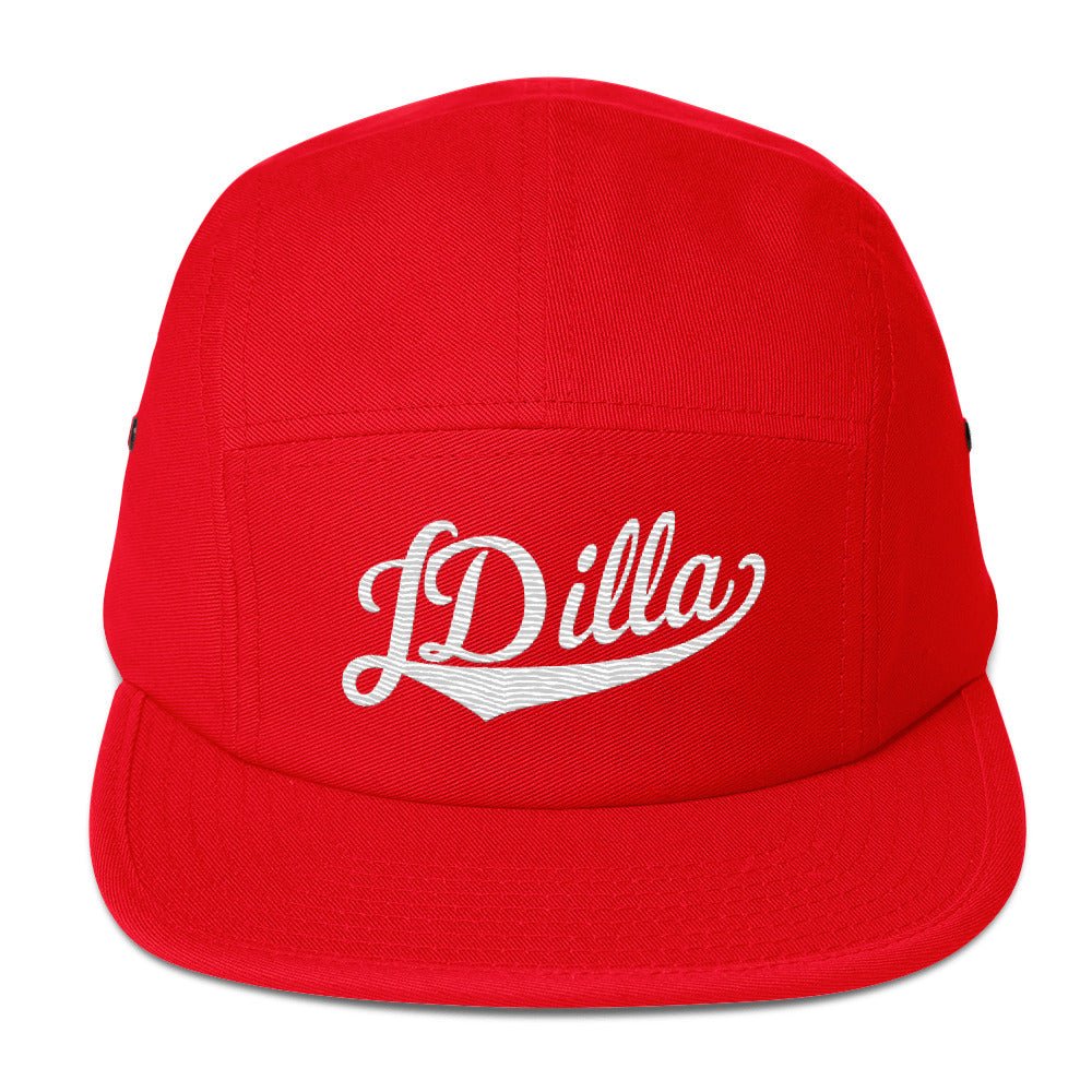 J DILLA WHT Five Panel Cap - OFFICIAL MADUKES PRESENTS