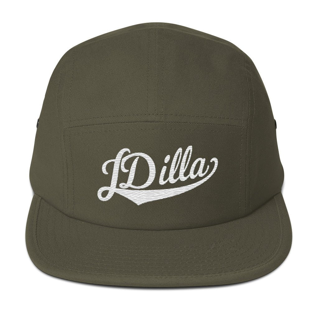 J DILLA WHT Five Panel Cap - OFFICIAL MADUKES PRESENTS