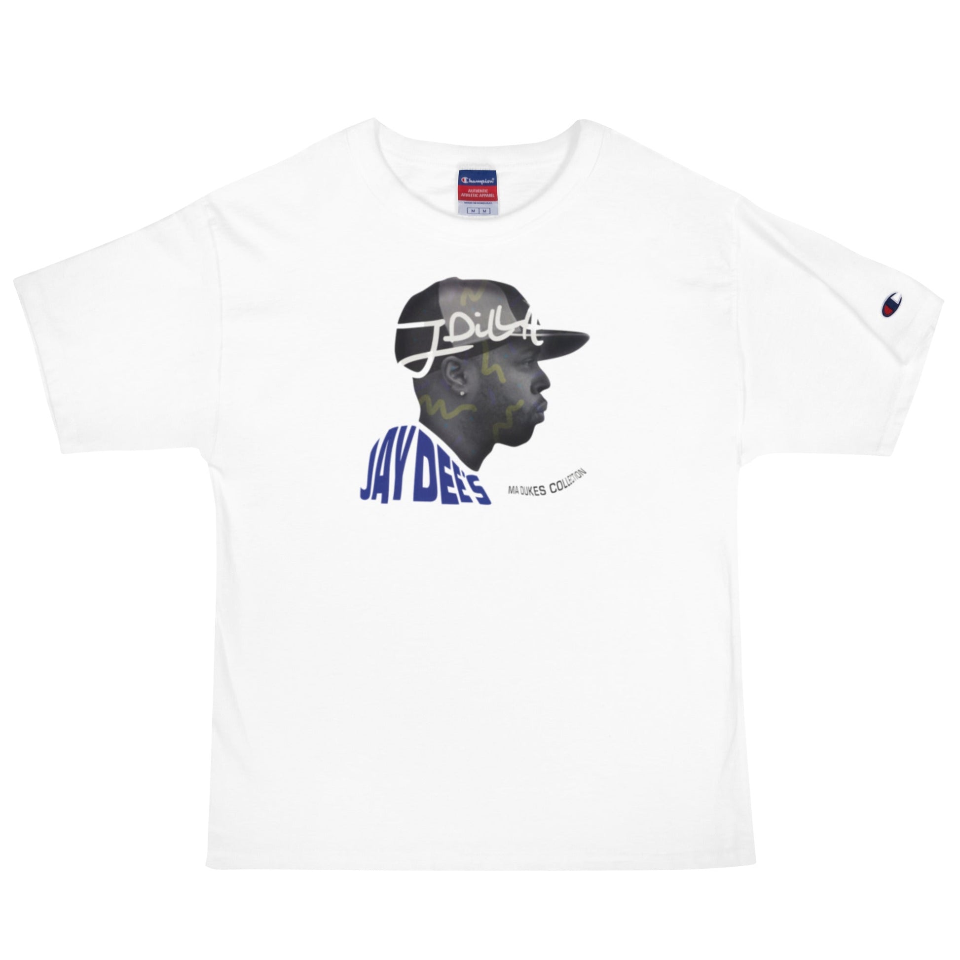 JAY DEE / J DILLA Men's Champion T-Shirt - OFFICIAL MADUKES PRESENTS