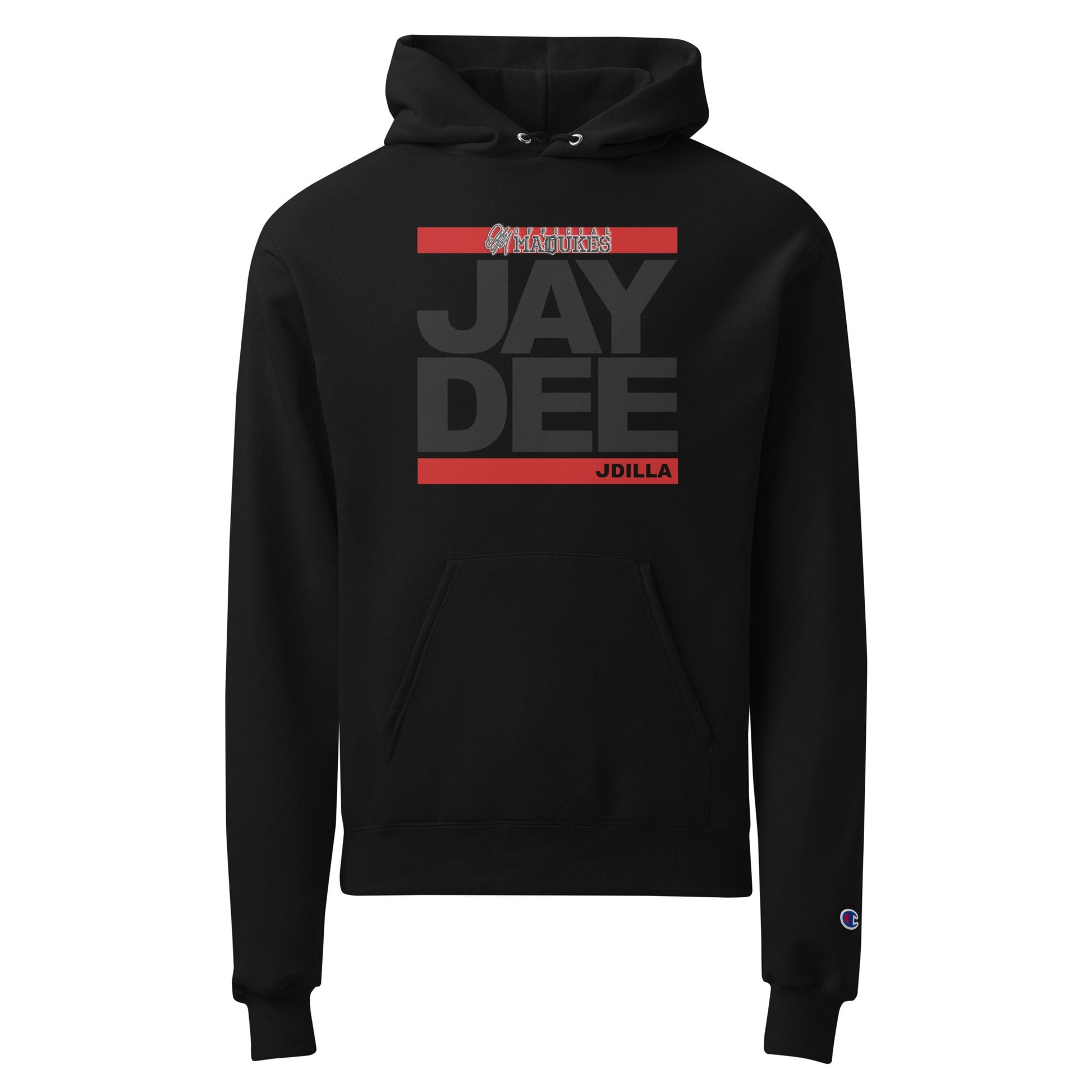 JAY DEE / J DILLA Unisex Champion hoodie - OFFICIAL MADUKES PRESENTS