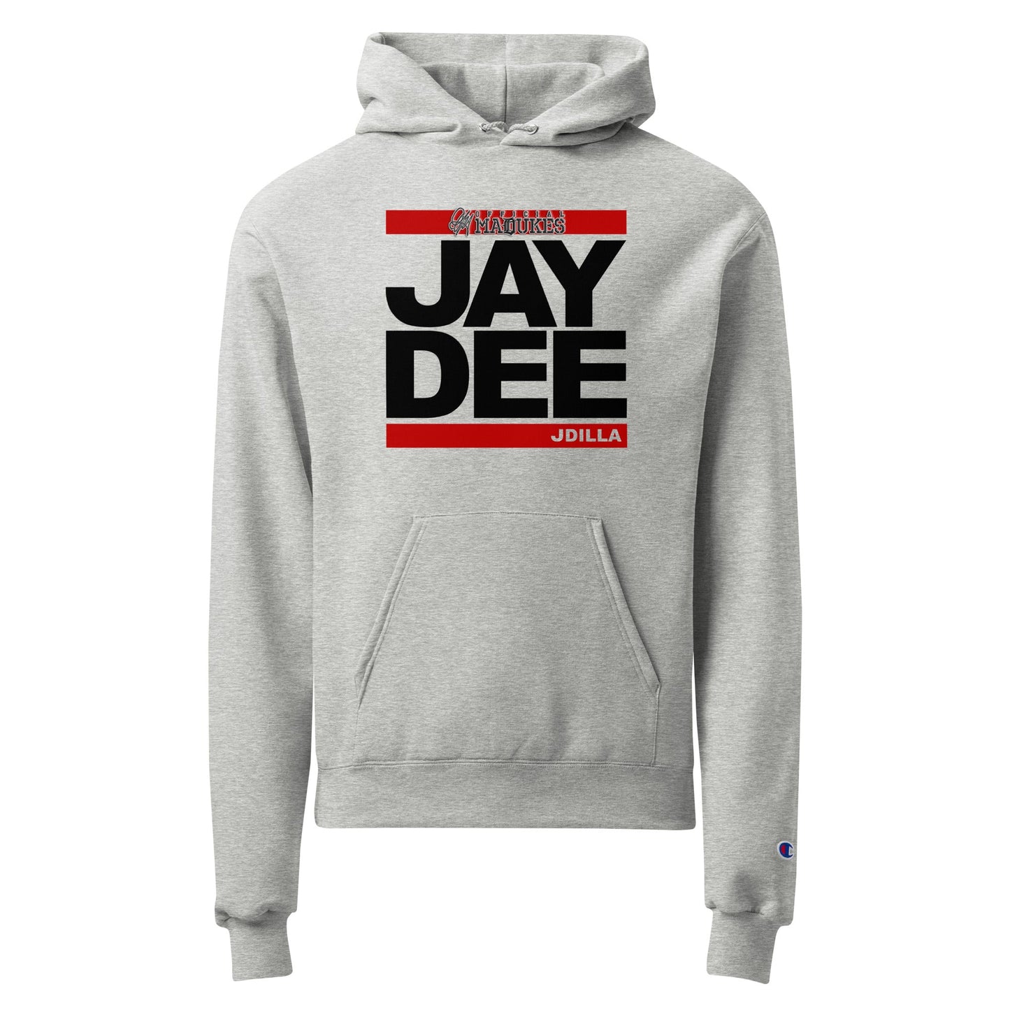 JAY DEE / J DILLA Unisex Champion hoodie - OFFICIAL MADUKES PRESENTS